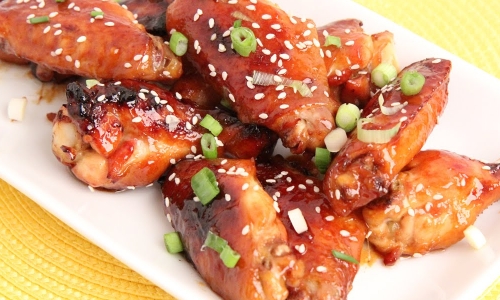 Honey Teriyaki Baked Wings