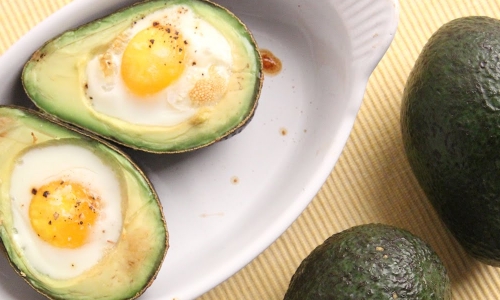 Avocado Baked Eggs