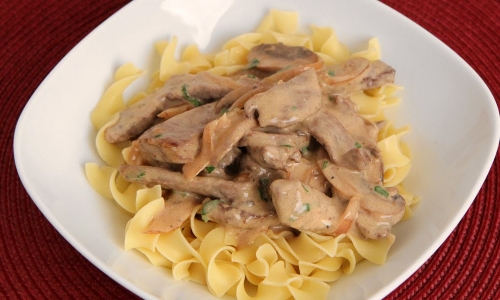 Beef Stroganoff