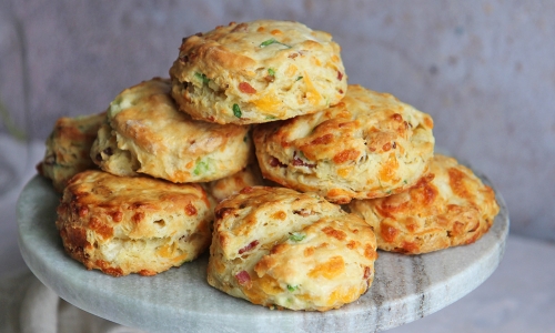 Cheddar Bacon Biscuits