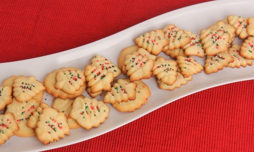 Christmas Spritz Cookies