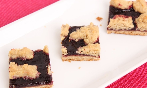 Oats and Jam Bars