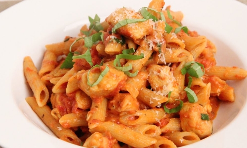 Penne Vodka with Chicken