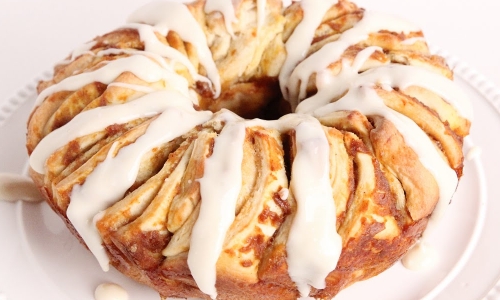 Pumpkin Pull Apart Bread