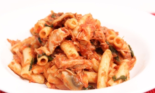 Quick Turkey Cacciatore Pasta