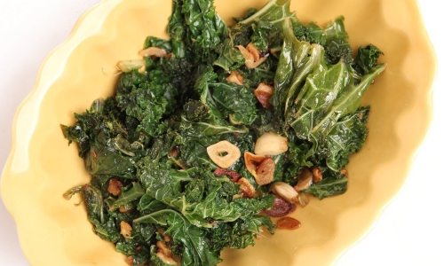 Spicy Garlic Kale