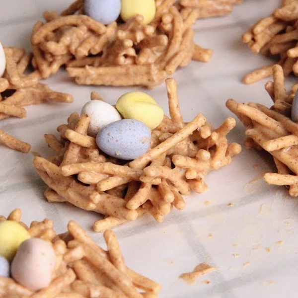 3 Ingredient Birds Nest Cookies