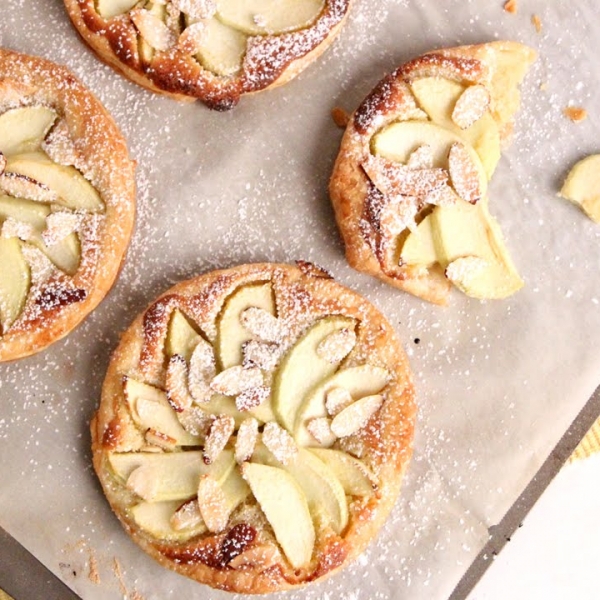 Almond Apple Tarts