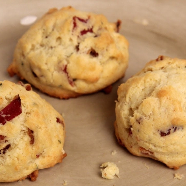 Bacon Parmesan Cookies