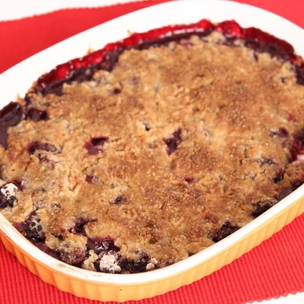 Blackberry Crumble