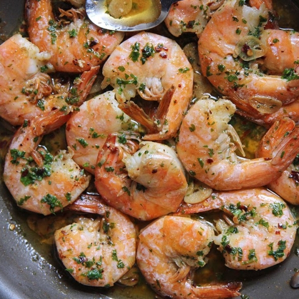 Buttery Garlic Shrimp