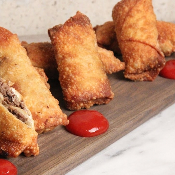 Cheesesteak Eggrolls