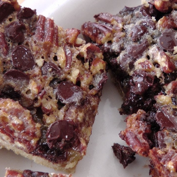 Chocolate Pecan Bars