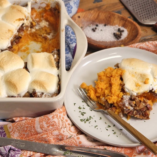 Family Style Sweet Potato Casserole