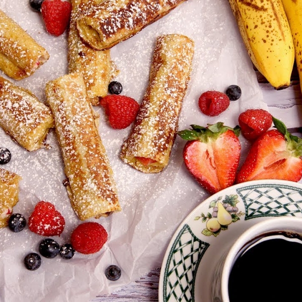 French Toast Roll Ups