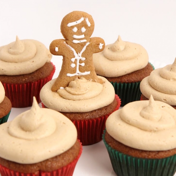 Gingerbread Cupcakes