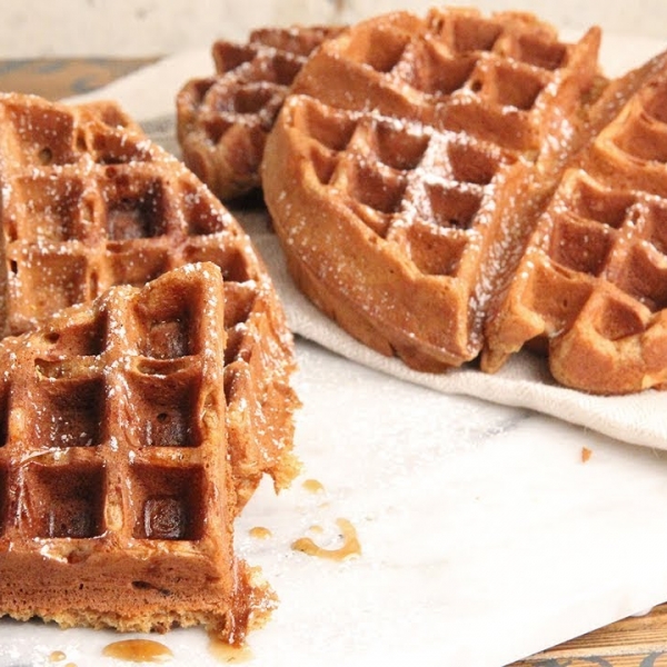 Gingerbread Waffles