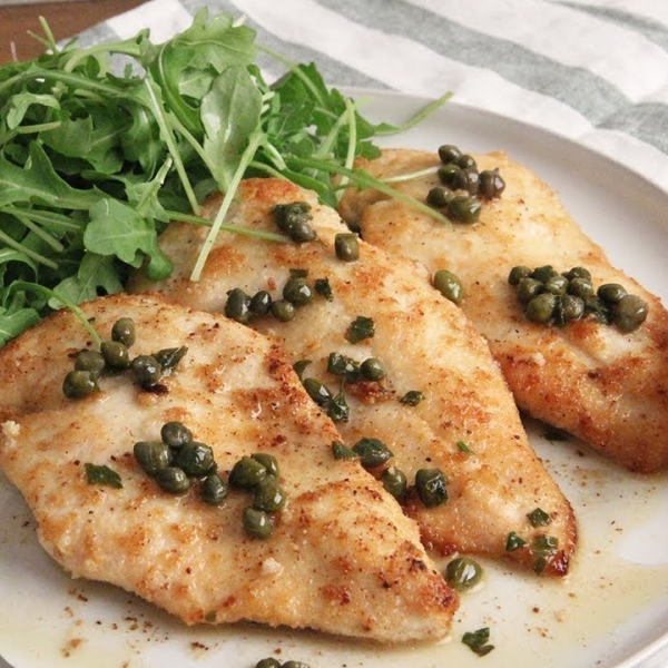 Healthy Chicken Piccata