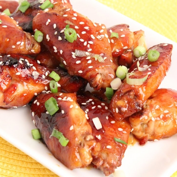 Honey Teriyaki Baked Wings