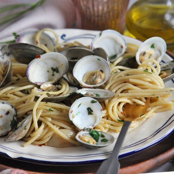 Italian Spaghetti with Clams