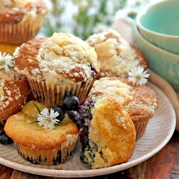 Lemon Blueberry Muffins