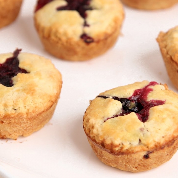 Mini Blueberry Pies