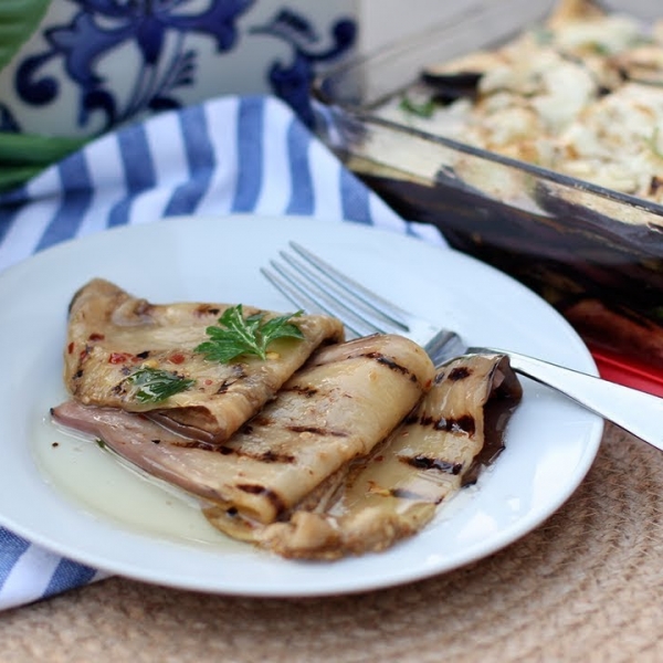 Nonnas Famous Marinated Eggplant