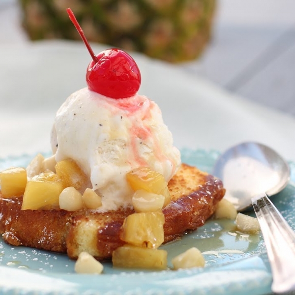 Pineapple Upside Down Sundae