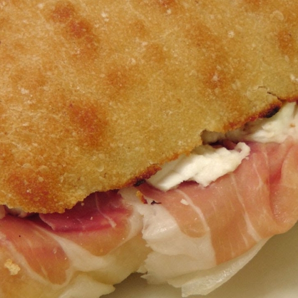 Prosciutto & Mozzarella Sandwich