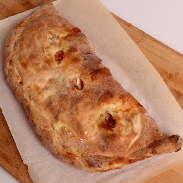 Prosciutto and Ricotta Calzone