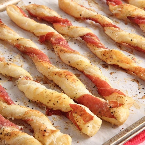 Prosciutto Parm Twists