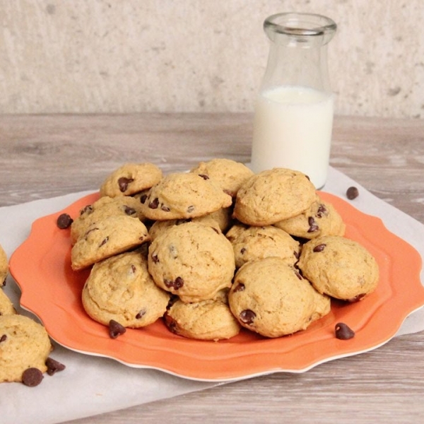 Pumpkin Chocolate Chip Cookies