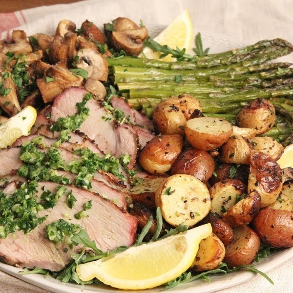 Slow Roasted Pork Roast with Veggies