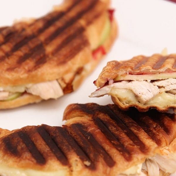 Turkey Cranberry Croissant Panini