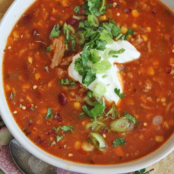 Turkey Taco Soup